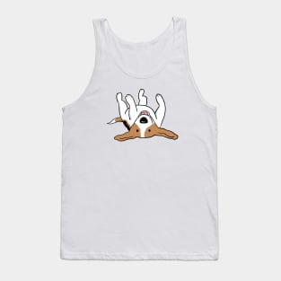 Care-Free Beagle | Cute Cartoon Dog Tank Top